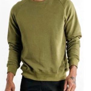 Bridge & Burn Fremont Sweater Olive Color Men’s Size Small